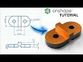 Onshape 360 From Zero Beginner Step-by-Step Full Round Fillet