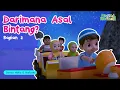 Darimana Asal Bintang? (Part 2) | Kartun Anak-Anak Islami | Hafiz \u0026 Hafizah | Eps 06