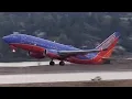 Southwest Airlines Boeing 737-7H4 N783SW Takeoff from PDX