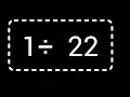 1 Divided by 22 How to Solve 1 Divided by 22 without Calculator Long Division
