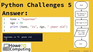 Python challenges level 1 challenge 5