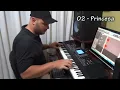 10 SOLOS DE AMADO BATISTA NO TECLADO KORG MICROARRANGER POR EMMANUEL SAMPAIO