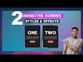 Elementor Add Animated Borders with These Simple Tricks