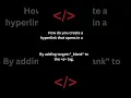 How do you create a hyperlink that opens in a new tab in HTML CSS JavaScript HTML