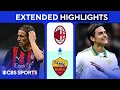 AC Milan vs Roma Extended Highlights Serie A CBS Sports Golazo