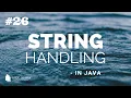 STRING Handling in JAVA toLowerCase method