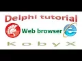 Web browser Delphi Example