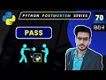 Python Pass Statement Pass in Python Programming Pass Python 3