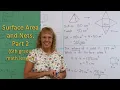 Surface area and nets part 2 6th grade math