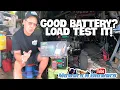 TESTING BATTERY TENDER LOAD TESTER LAWN GARDEN WALMART EVERSTART U1 GROUP BATTERIES FAIL EXCHANGED