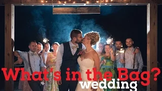 Behind the Scenes – What’s in the Bag for a Wedding