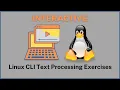 Interactive Linux CLI Text Processing Exercises