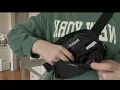 Pander Two Way Zipper Fanny Pack Nylon Everywhere Belt Bag for Women Water Repellent Waist Packs C