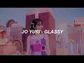 Download Lagu [with MV] JO YURI (조유리) 'GLASSY' Easy Lyrics