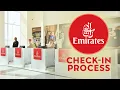 Emirates Airlines Check-in Methods Time Deadlines-Airport Online Kiosk Ajman City Ports
