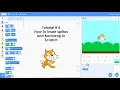 How To insert Sprites and Backdrops in Scratch Tutorial 4