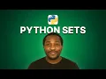 Python Sets Machine Learning Foundations
