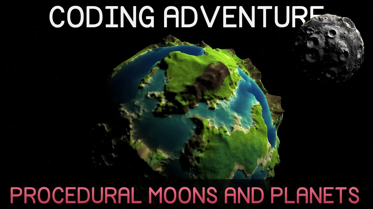 Games in Progress - Sebastian Lague - Coding Adventure: Solar System