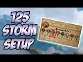 Wizard101 125 Storm Gear Setup - BIG STORM DAMAGE