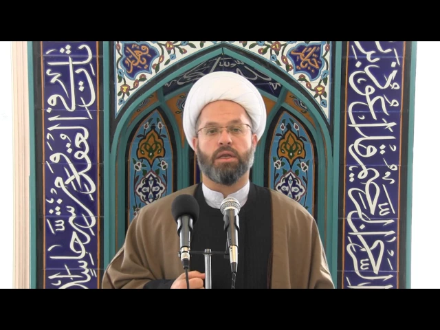 ⁣خطبة الجمعة الاولى - 16 ربيع الاول 1438 - الشيخ عبد المنعم شرارة