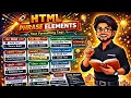 HTML Phrase Elements Web Application Development Phrase Tags in HTML in Hindi