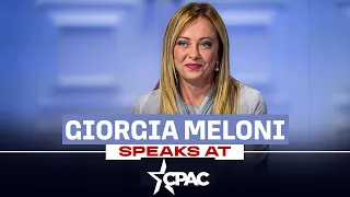 LIVE: Italian Prime Minister Giorgia Meloni speaks at CPAC 2025 | USA- Italy | Maryland | America