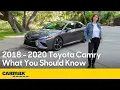 Toyota Camry Review 2018-2020 Comfort Interior Driving More