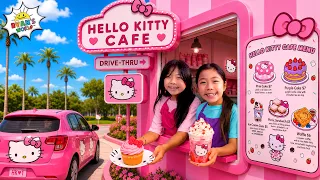 Emma Kate Open a BAKERY Baking Challenge for Kids