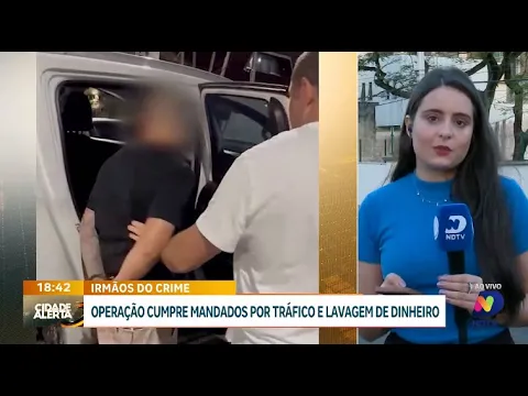 Blumenau: operação policial alveja irmãos investigados por lavagem de dinheiro do tráfico de drogas