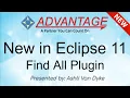 New in Eclipse 11 Find All Plugin