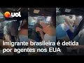 Download Lagu Brasileira trans é detida por agentes da imigração nos EUA; vídeo mostra momento da detenção