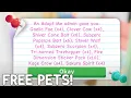 How To Get FREE PETS From Adopt Me Admins