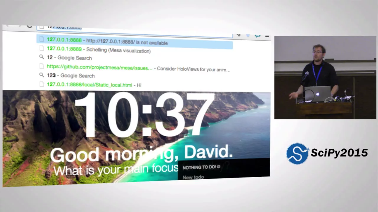 Agent Based Modeling in Python with Mesa | SciPy 2015 | Jackie Kazil & David Masad