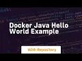 docker java hello world example