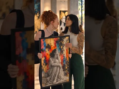 Ela destruiu o quadro da ruivinha na frente de todos… e se deu mal! 😱🥊 #Wren