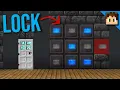 The BUTTON COMBINATION LOCK Minecraft Bedrock 1 20