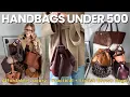Brown handbags under 500 Affordable Luxury Polene Cyme Beracamy Sezane Gabin Suede tote bags