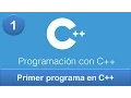 1 Programacion en C Primer programa en C