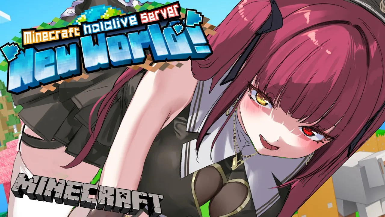 【Minecraft】また船長がマイクラ新ホロ鯖に！？イタズラに挑戦…?【ホロライブ/宝鐘マリン】