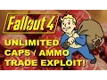 FALLOUT 4 Vendor Exploit Guide - Infinite Caps Ammo Buy Any Weapon Armor PC Xbox PS4