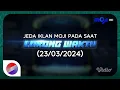 Jeda Iklan MOJI pada saat Lorong Waktu Animasi (23/03/2024)