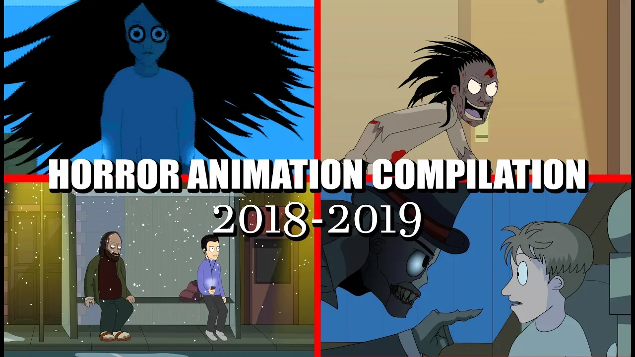 13 Even More Animated Horror Stories (2018-2019 Compilation)