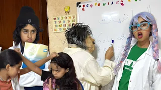 العفريت حمو جا عند ميساء للقسم وراها الإمتحان     دندنها