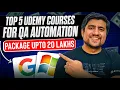 Top 5 Udemy Courses for QA Automation