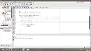 String Class Java compareTo