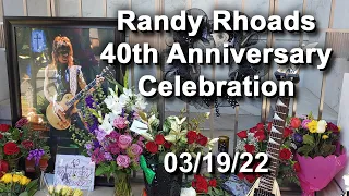 Randy Rhoads 40th Anniversary Celebration