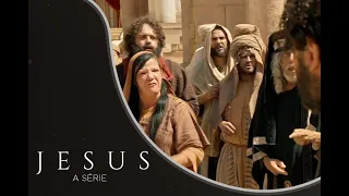 NOVELA JESUS: Judas vê o estado de Jesus e se arrepende