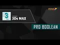Tutorial for Beginners using pro boolean tool in 3ds Max