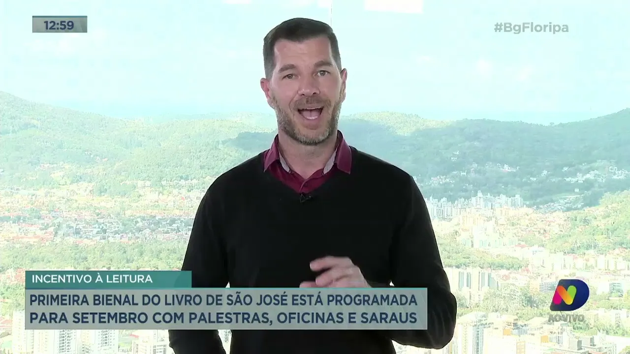 Primeira Bienal do Livro de São José terá palestras, oficinas e saraus; confira