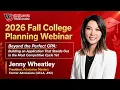 2026 College Admissions Beyond GPA Former UCLA Admissions Officer Shares What Really Matters